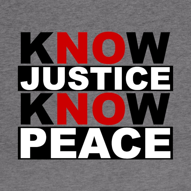 know justice know peace by polisci